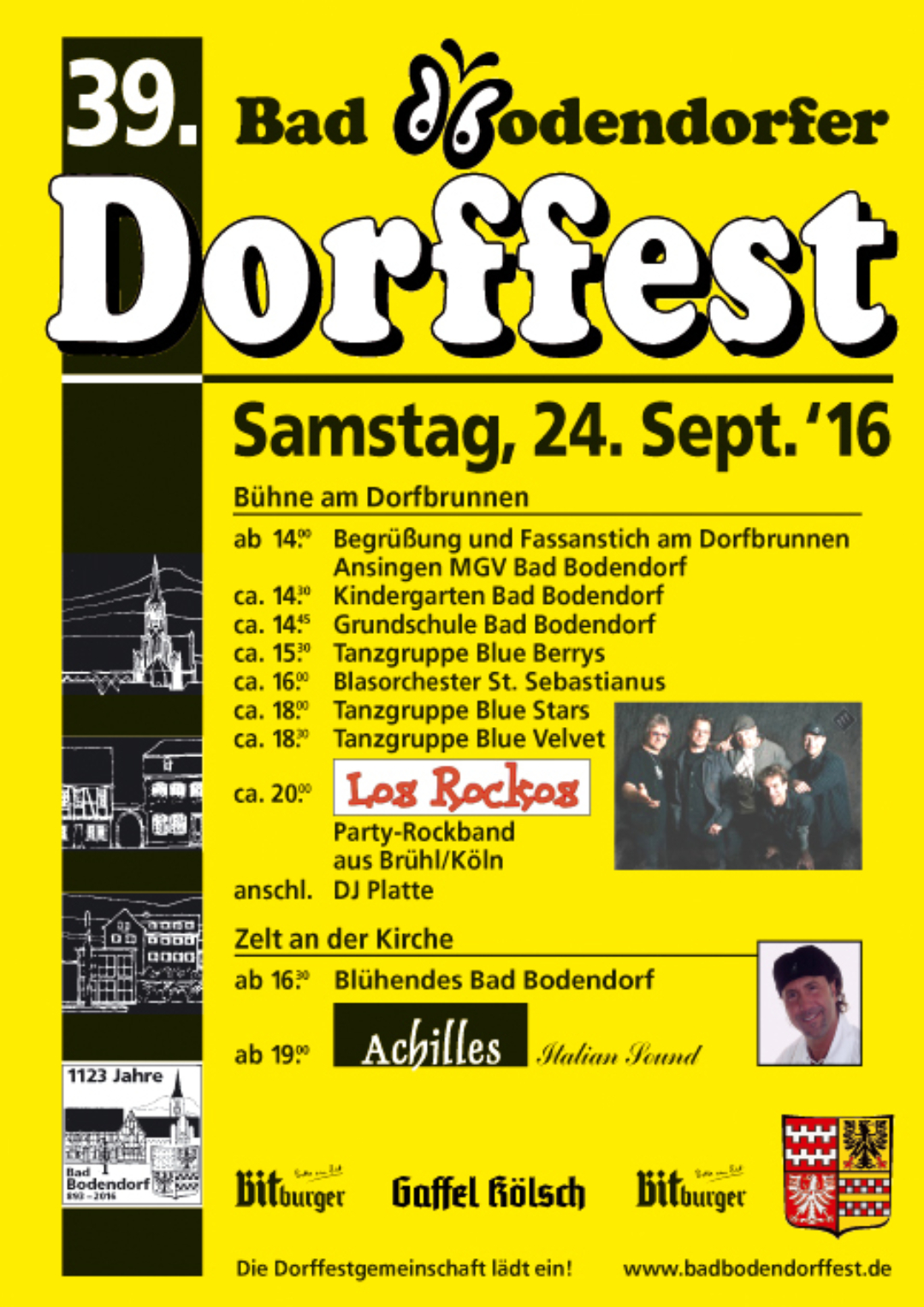 Dorffest Plakat 2016